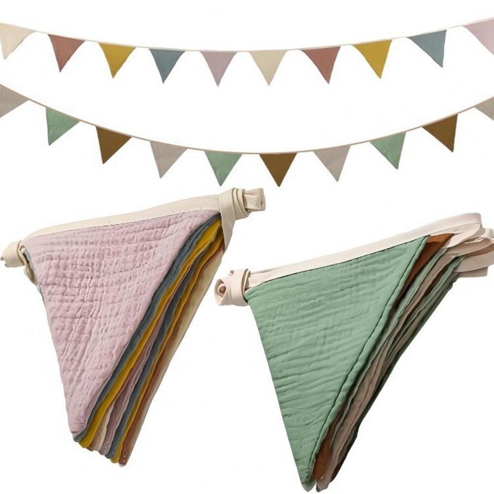 Baby Nursery Garland - 236cm 페넌트 배너 버팅 깃발 보헤미안