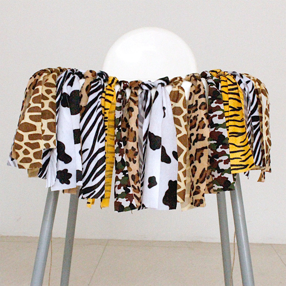 Baby Nursery Garland - 1Pcs 아기 1 생일 배너 다채로운