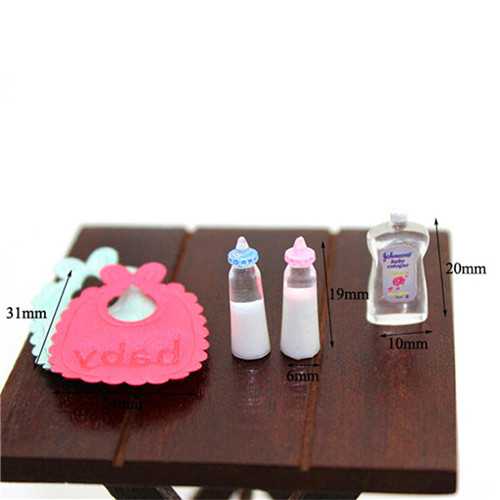 Baby Nursery Sets - 1:12 인형 집 미니어처 아기 병