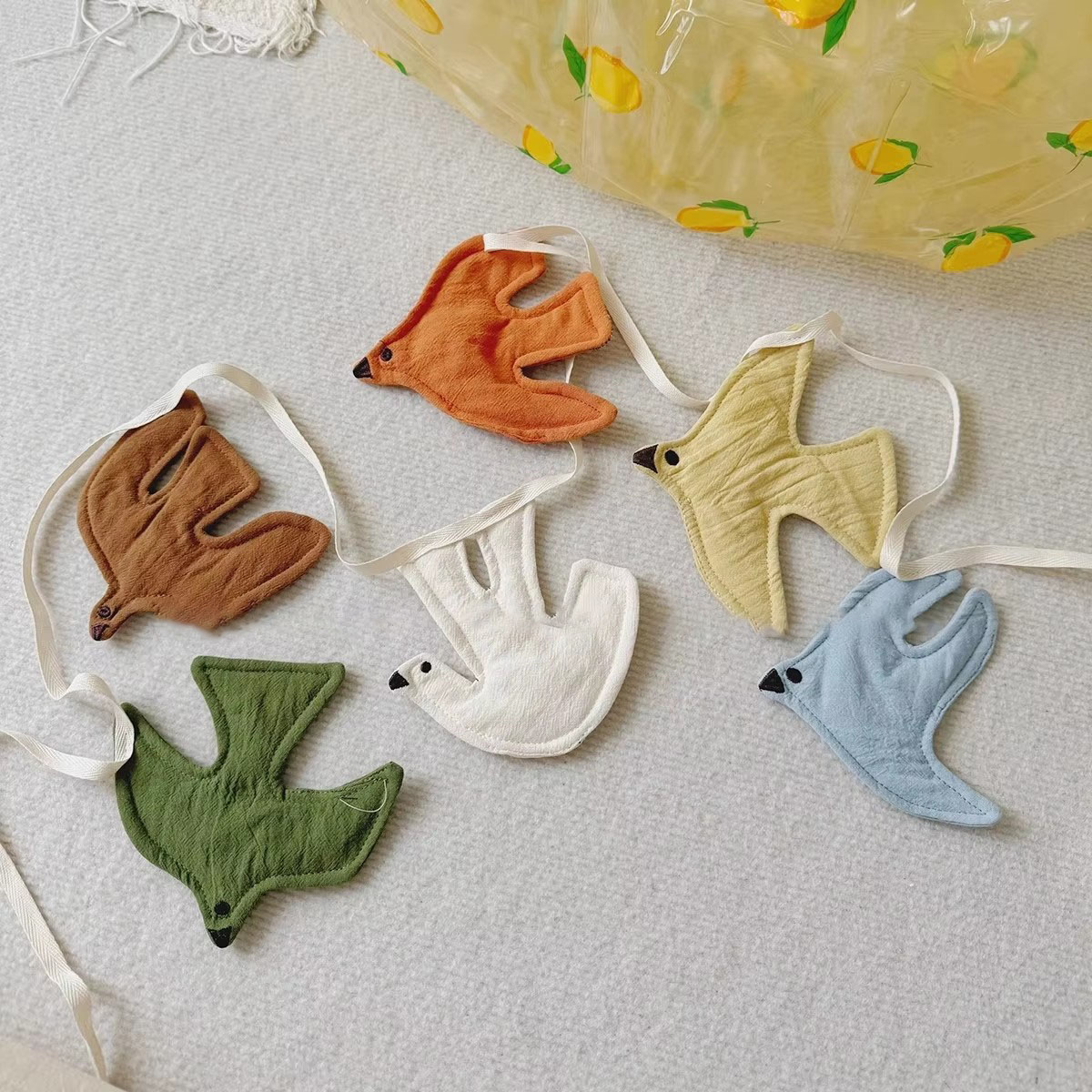 Baby Nursery Garland - 키즈룸 보육원 패브릭 깃발 새 깃발