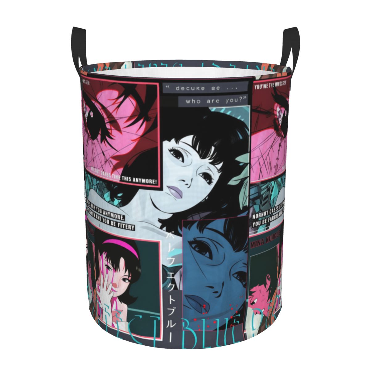 Baby Nursery Laundry Hamper - Japane Anima 스릴러 영화 P-Perfect Blue