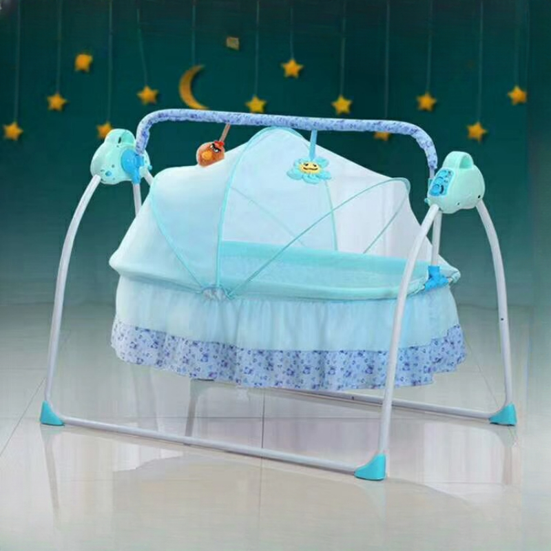 스마트 전기 아기 요람 침대, 접이식 흔들 의자, 스마 - Baby Nursery Hamper 리뷰 및 가격
