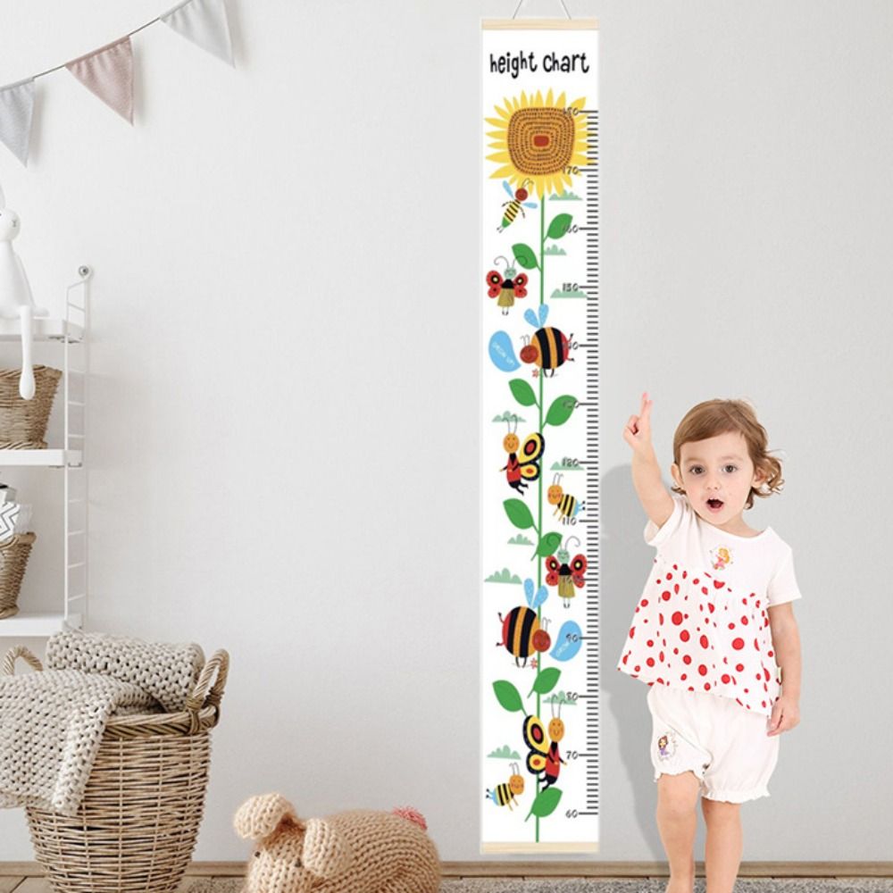 벽걸이 어린이 키 측정자 프레임 포함 롤업 키 측정 차 - Growth Chart Ruler 리뷰 및 가격
