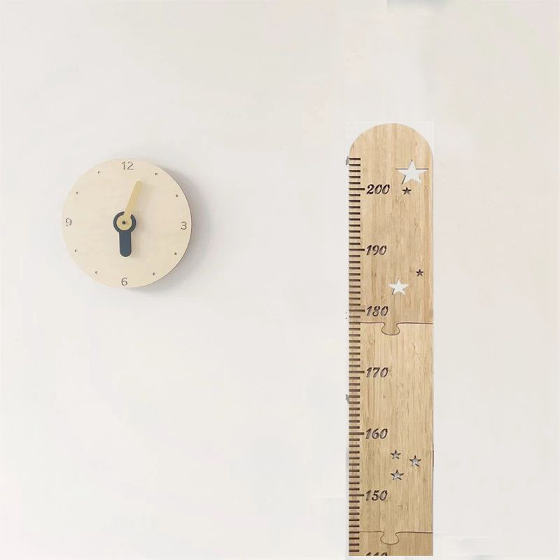 북유럽 나무 어린이 키 성장 차트 눈금자, 아기 어린이 - Baby Nursery Decals 리뷰 및 가격