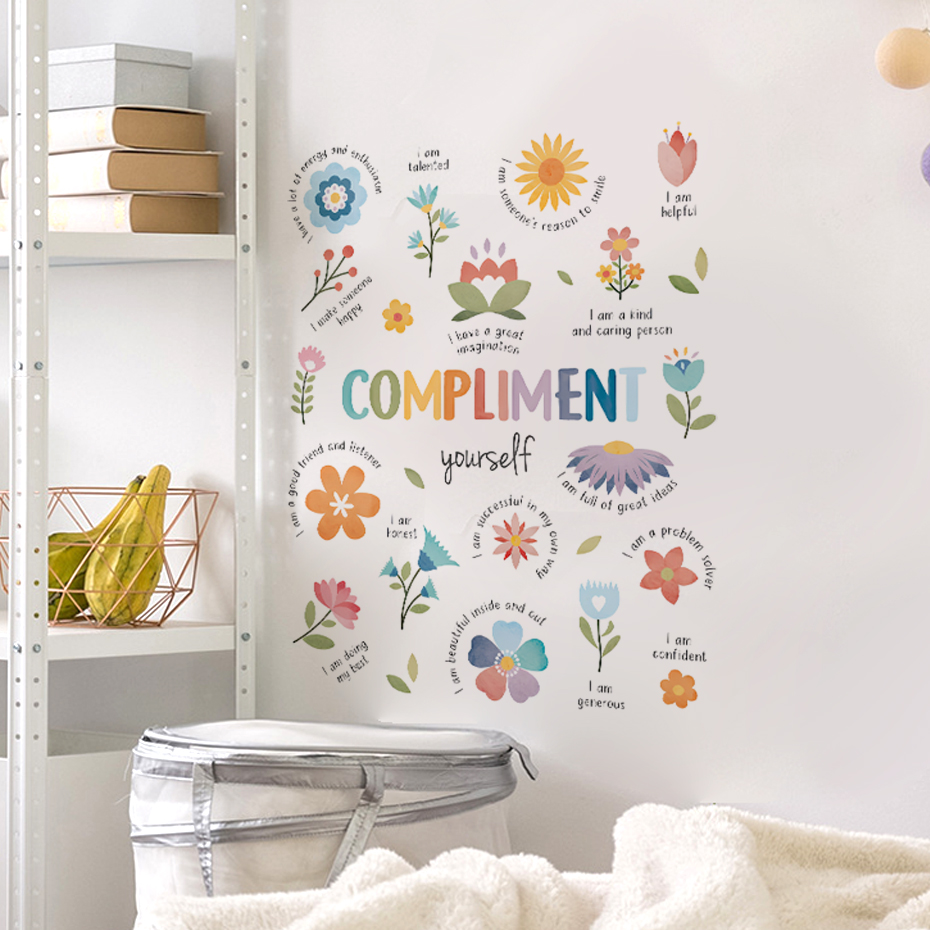영어 다채로운 영감 따옴표 수채화 벽 스티커 어린이 아 - Baby Nursery Quotes Wall Art 리뷰 및 가격