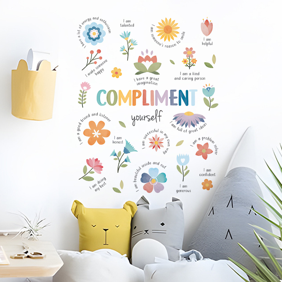 영어 다채로운 영감 따옴표 수채화 벽 스티커 어린이 아 - Baby Nursery Quotes Wall Art 리뷰 및 가격