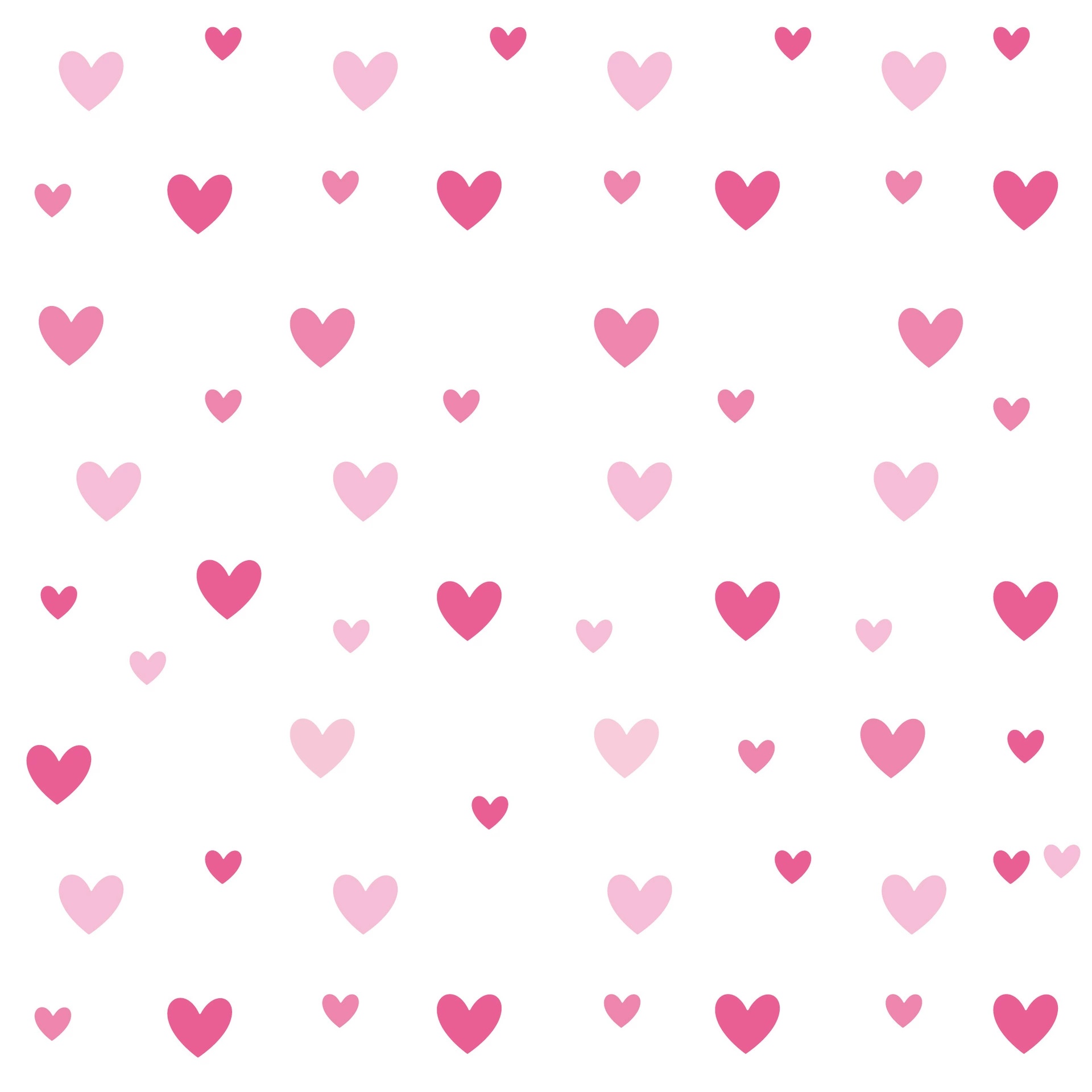 170개=10장 핑크 하트 벽 스티커 크고 작은 하트  - Baby Nursery Wallpaper Girl 리뷰 및 가격