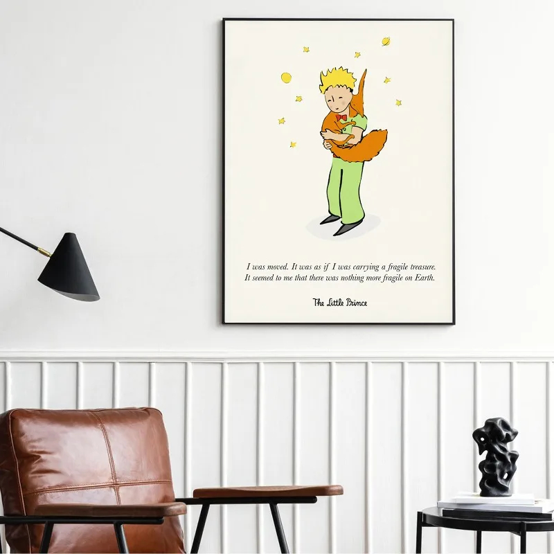 환상적인 동화책 아트 프린트, 별과 비행기를 담은 고전 - Baby Nursery Quotes Wall Art 리뷰 및 가격