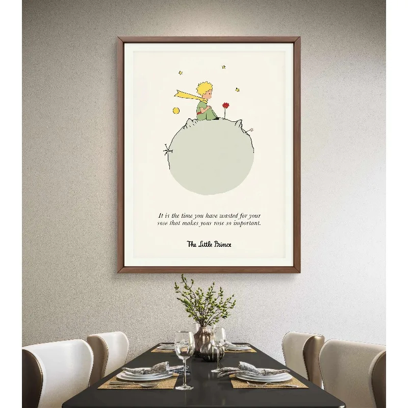 환상적인 동화책 아트 프린트, 별과 비행기를 담은 고전 - Baby Nursery Quotes Wall Art 리뷰 및 가격