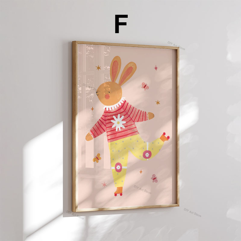 재미있는 만화 동물 보육원 벽 장식 캔버스 그림 곰 호 - Animals Baby Nursery 리뷰 및 가격