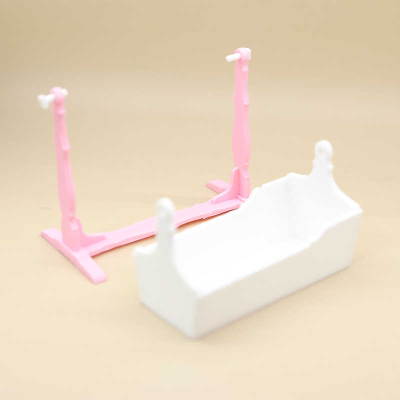 미니 아기 요람 흔들 침대 미니어처, 인형의 집 보육실 - Baby Nursery Layout 리뷰 및 가격