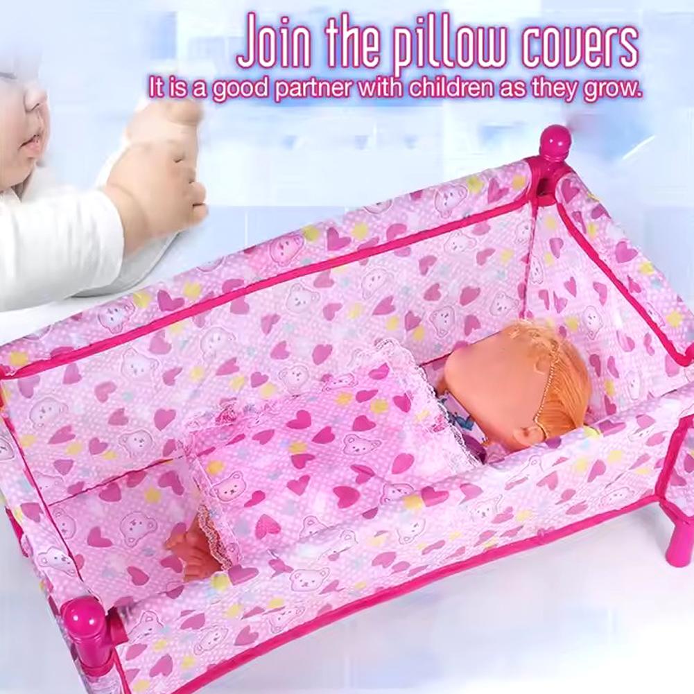 장난감 침대 시뮬레이션 아기 인형 침대 유아용 침대 가 - Baby Nursery Dolls 리뷰 및 가격