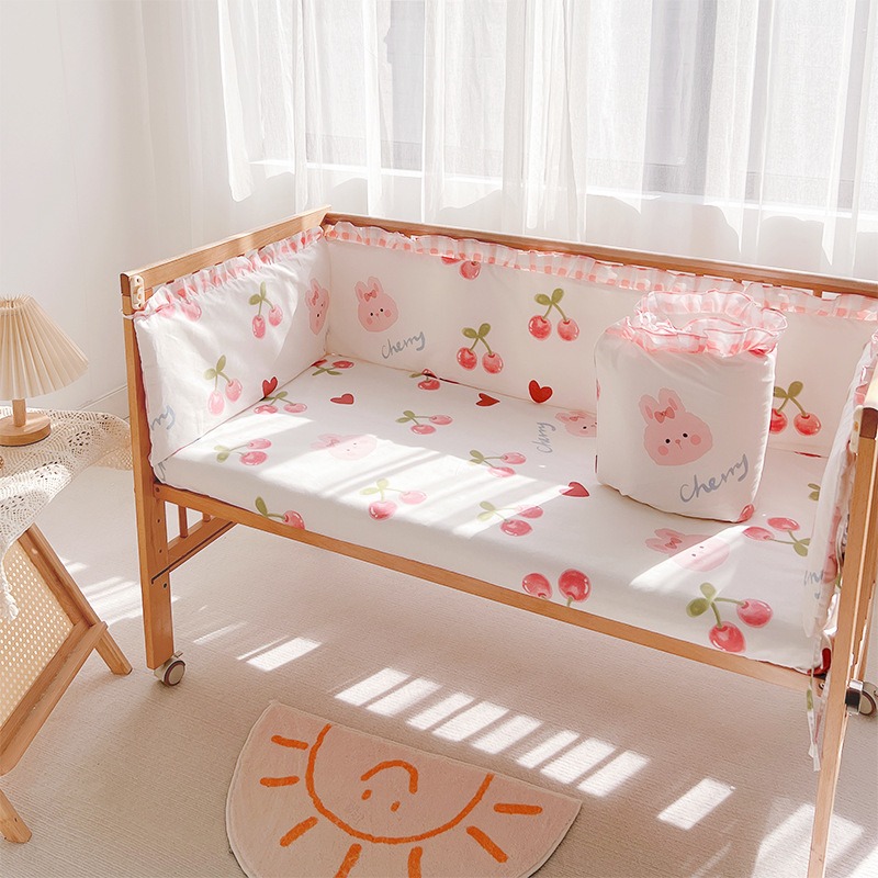 5개 세트 아기 침구 세트 여자 아기 침구 세트 남아  - Baby Nursery Sets 리뷰 및 가격