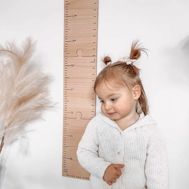 북유럽 나무 어린이 키 성장 차트 눈금자, 아기 어린이 - Growth Chart Ruler 리뷰 및 가격