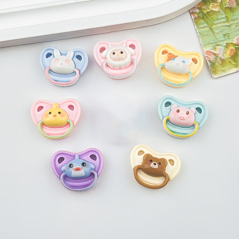 10Pcs 사랑스러운 미니 인형 젖꼭지 놀이 집 용품  - Baby Nursery Dolls 리뷰 및 가격