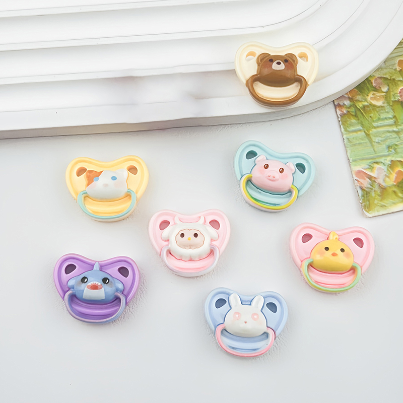 10Pcs 사랑스러운 미니 인형 젖꼭지 놀이 집 용품  - Baby Nursery Dolls 리뷰 및 가격