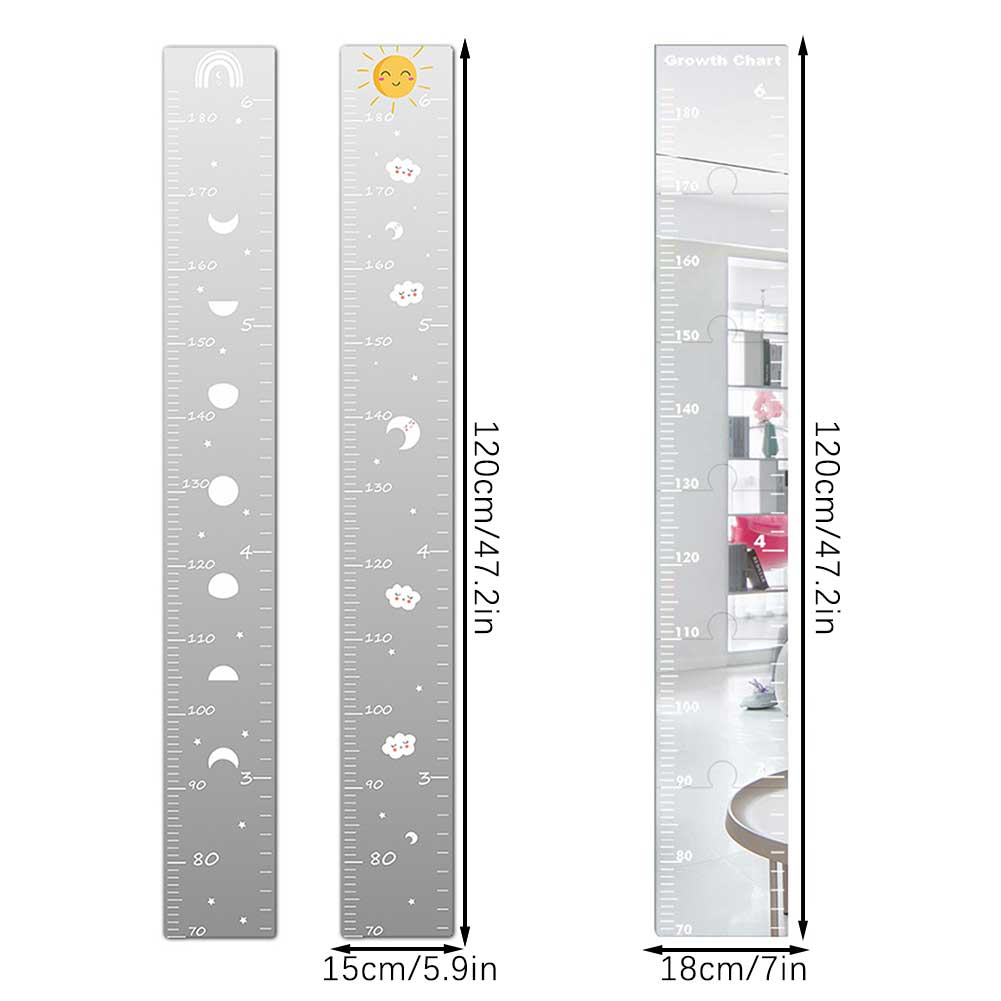 아이들을 위한 성장 차트 거울 소년 소녀들을 위한 다기 - Growth Chart Ruler 리뷰 및 가격