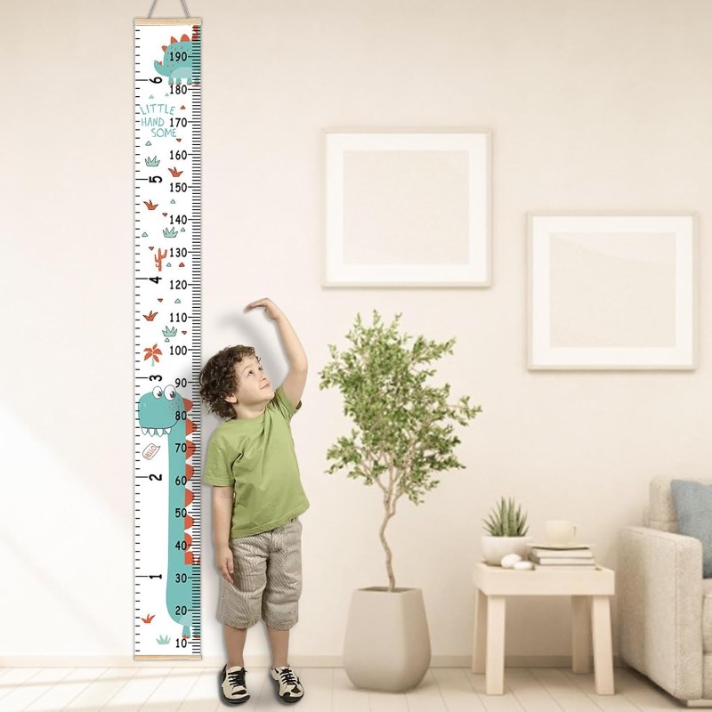 어린이 키 성장 차트 공룡 우주 눈금자 측정 벽 차트  - Growth Chart Ruler 리뷰 및 가격