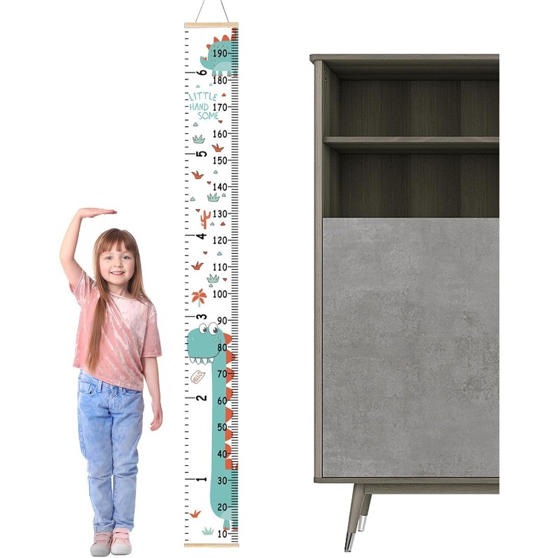 어린이 키 성장 차트 공룡 우주 눈금자 측정 벽 차트  - Growth Chart Ruler 리뷰 및 가격